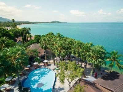 outdoor pool - hotel paradise beach resort samui - koh samui island, thailand