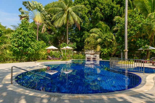 outdoor pool 2 - hotel paradise beach resort samui - koh samui island, thailand