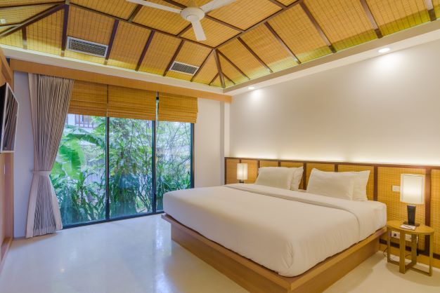 bedroom 4 - hotel paradise beach resort samui - koh samui island, thailand