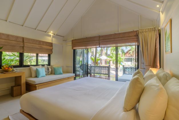 deluxe room 1 - hotel paradise beach resort samui - koh samui island, thailand