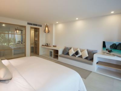 bedroom 2 - hotel paradise beach resort samui - koh samui island, thailand