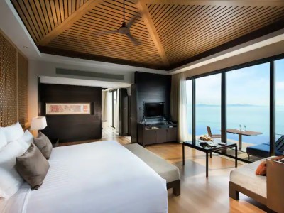 bedroom - hotel conrad koh samui - koh samui island, thailand