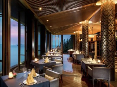 restaurant - hotel conrad koh samui - koh samui island, thailand