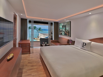 bedroom 2 - hotel the privilege hotel ezra beach club - koh samui island, thailand