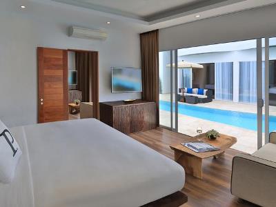 bedroom 4 - hotel the privilege hotel ezra beach club - koh samui island, thailand