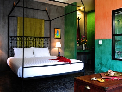 bedroom 1 - hotel absolute sanctuary - koh samui island, thailand