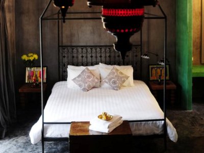 bedroom - hotel absolute sanctuary - koh samui island, thailand