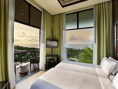 bedroom 1 - hotel banyan tree samui - koh samui island, thailand