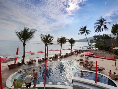 outdoor pool 1 - hotel beach republic - koh samui island, thailand