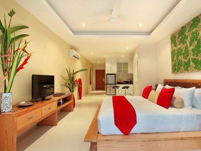 bedroom 2 - hotel beach republic - koh samui island, thailand