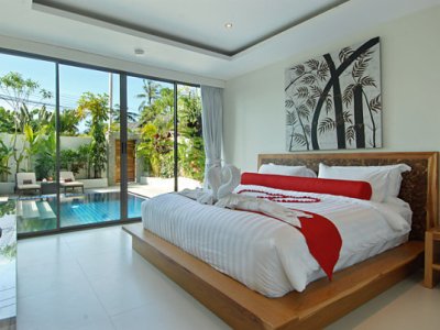 bedroom 5 - hotel beach republic - koh samui island, thailand
