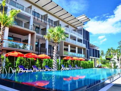 outdoor pool - hotel chaweng noi pool villa - koh samui island, thailand