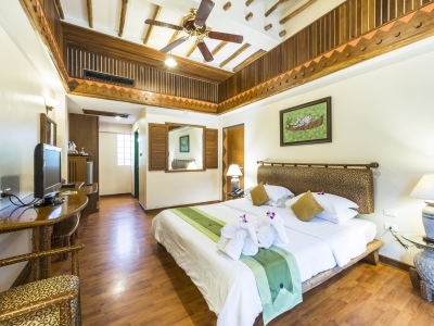 bedroom 2 - hotel chaba cabana beach resort - koh samui island, thailand