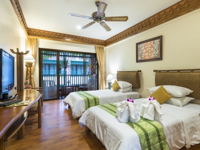 bedroom 3 - hotel chaba cabana beach resort - koh samui island, thailand
