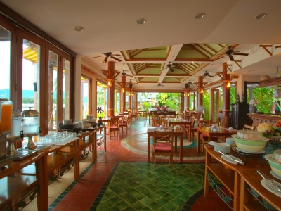 restaurant 1 - hotel chaba cabana beach resort - koh samui island, thailand