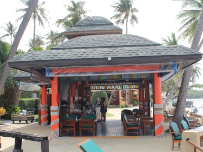 restaurant 2 - hotel chaba cabana beach resort - koh samui island, thailand