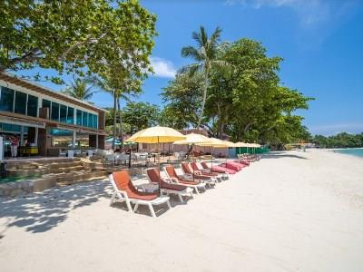 beach - hotel baan samui resort - koh samui island, thailand