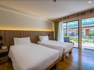 deluxe room 1 - hotel baan samui resort - koh samui island, thailand