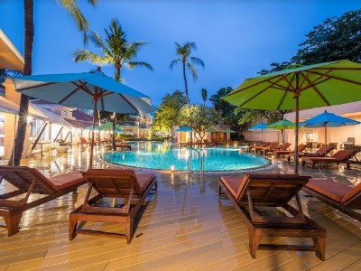 outdoor pool 1 - hotel baan samui resort - koh samui island, thailand