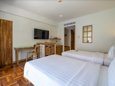 bedroom 1 - hotel baan samui resort - koh samui island, thailand