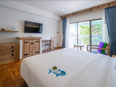 bedroom 2 - hotel baan samui resort - koh samui island, thailand