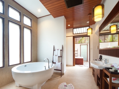 bathroom - hotel sarann - koh samui island, thailand