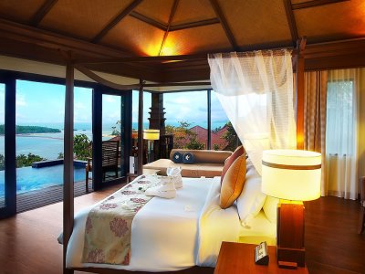bedroom 7 - hotel nora buri resort - koh samui island, thailand