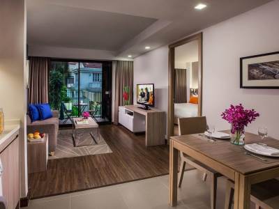 bedroom 3 - hotel citadines grand central sri racha - chonburi, thailand