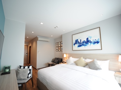 bedroom 3 - hotel oakwood hotel and residence sri racha - chonburi, thailand