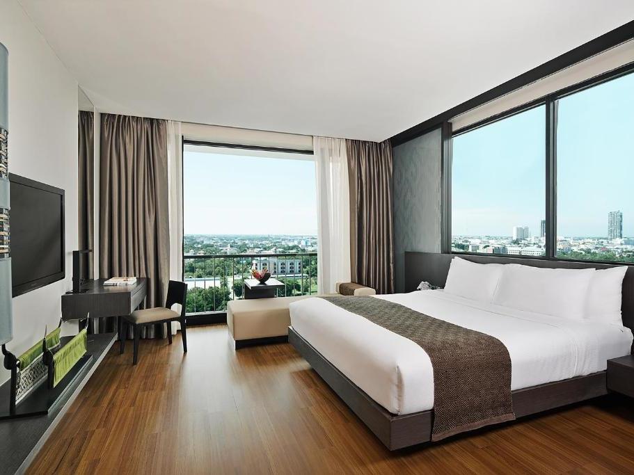 bedroom - hotel avani khon kaen and convention centre - khon kaen, thailand