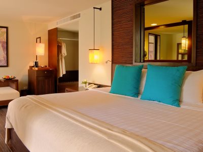 bedroom - hotel twin lotus koh lanta - koh lanta, thailand