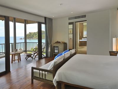 bedroom - hotel pimalai resort and spa - koh lanta, thailand