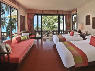 bedroom 1 - hotel pimalai resort and spa - koh lanta, thailand