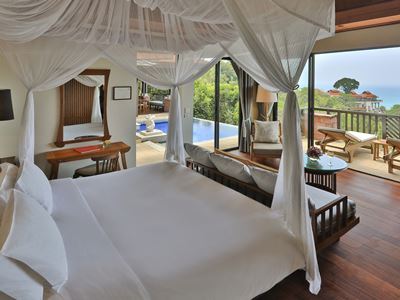 bedroom 4 - hotel pimalai resort and spa - koh lanta, thailand