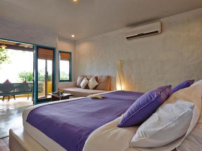 bedroom 2 - hotel vacation village phra nang lanta - koh lanta, thailand