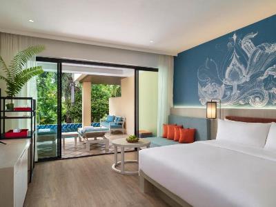 bedroom 2 - hotel avani+ koh lanta krabi resort - koh lanta, thailand