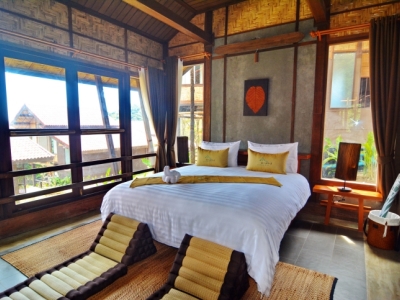 bedroom - hotel alama sea village resort - koh lanta, thailand
