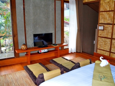 bedroom 2 - hotel alama sea village resort - koh lanta, thailand