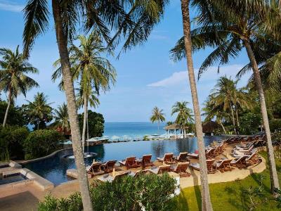 outdoor pool - hotel rawi warin resort and spa - koh lanta, thailand