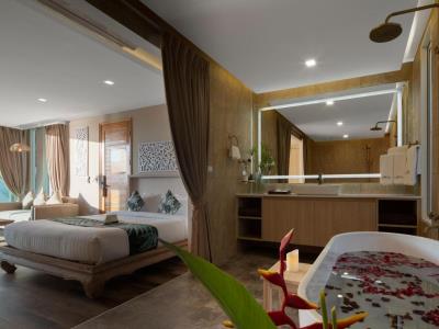 bedroom 4 - hotel vannee golden sands - koh pha ngan, thailand