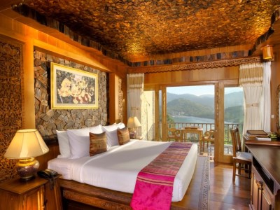 bedroom - hotel santhiya koh phangan resort and spa - koh pha ngan, thailand