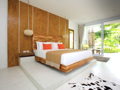 bedroom - hotel summer luxury beach resort and spa - koh pha ngan, thailand