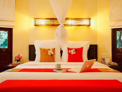 bedroom - hotel the hideaway pariya haad yuan - koh pha ngan, thailand
