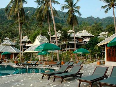 outdoor pool 2 - hotel the hideaway pariya haad yuan - koh pha ngan, thailand