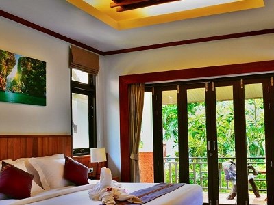 bedroom - hotel phangan bayshore resort - koh pha ngan, thailand