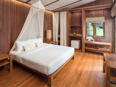 bedroom - hotel haad tien beach resort - koh tao, thailand
