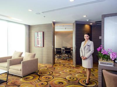 lobby 1 - hotel novotel bangkok impact - nonthaburi, thailand