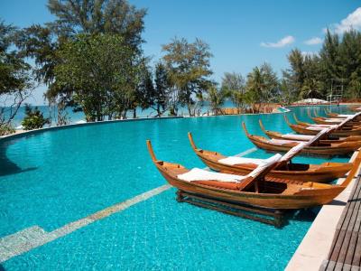 outdoor pool - hotel santhiya phuket natai resort and spa - phang nga, thailand
