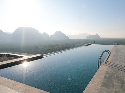 outdoor pool 1 - hotel beyond skywalk nangshi - phang nga, thailand