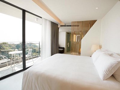bedroom 2 - hotel centara q resort rayong - rayong, thailand